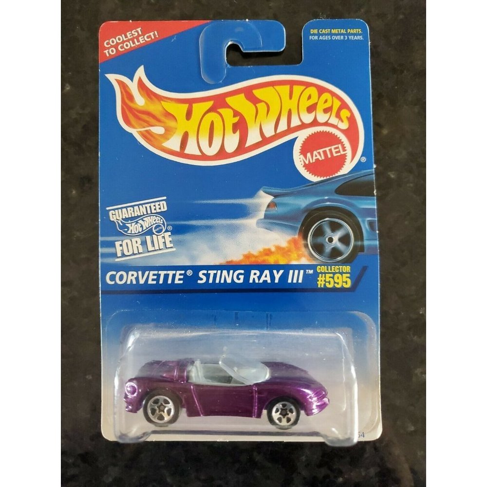 HOT WHEELS CORVETTE STINGRAY III COLLECTOR 1995